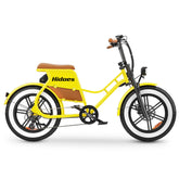 Electric Bike  Hidoes HD-C8 - Motor 700W Battery 48V17AH 20 Inch Tires Disc Brakes - Yellow